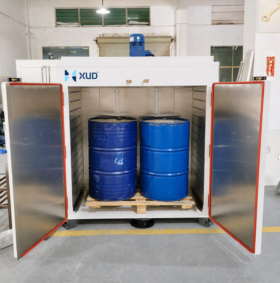 Drum heating oven